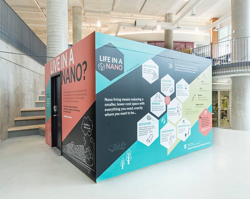 UBC Nano Studios: 140 sq. ft of Independent Living