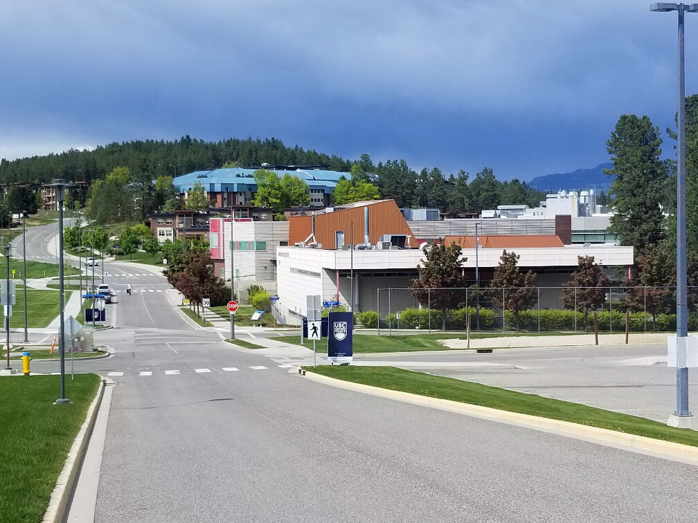 UBC Okanagan Campus in May 2020