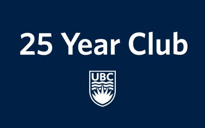 SHCS staff inducted into UBC 25 Year Club